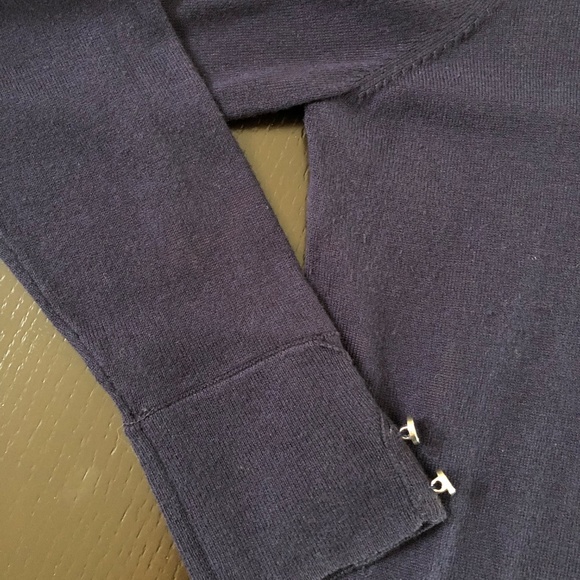 New York Co, Womens' Navy Cardigan, XL - Picture 4 of 5